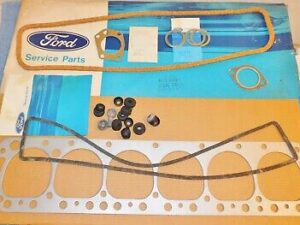 1954-1959 Ford Car F100 F250 Truck NOS 6-Cylinder 223 VALVE GRIND GASKET SET