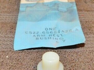 1965-1970 Mustang Coupe Convertible Cougar NOS FRONT BENCH SEAT ARM REST BUSHING