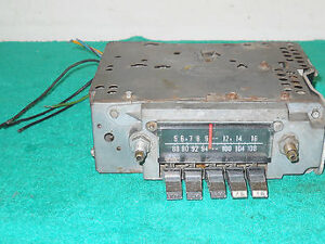 1964 Mercury Monterey Montclair Park Lane Colony Park ORIG AM/FM STEREO RADIO