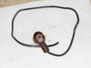 1967 1968 Mustang GT GTA Shelby Cougar Xr7 ORIG TACH ALTERNATOR WIRING BOOT PLUG