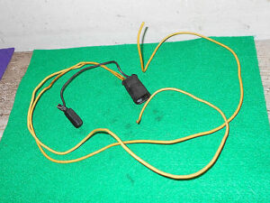 1968 Cougar XR7 XR7-G GTE 6.5 UNDERHOOD LH FRONT SIDE MARKER LIGHT WIRING PLUG