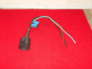 1968 Mustang Shelby Cougar UNDERHOOD RH FRONT SIGNAL PARKING LIGHT WIRING PLUG