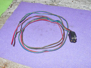 1968 Cougar GT 6.5 Litre ORIG STANDARD DASH To UNDER HOOD WIRING HARNESS PLUG