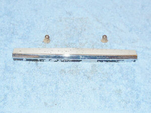 1969 1970 Cougar Hardtop Convertible Xr7 REAR FUEL GAS DOOR UPPER CHROME TRIM