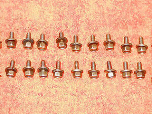 1969 1970 Mustang Mach1 GT Shelby Cougar XR7 Eliminator 351W OIL PAN MOUNT BOLTS