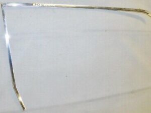 1967 1968 Mustang Coupe GT A Cougar Xr7 ORIG RH DOOR WINDOW GLASS FRAME Polished