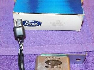 1971 1972 Mustang Torino Thunderbird Cougar NOS BACK WINDOW HEATER CONTROL RELAY