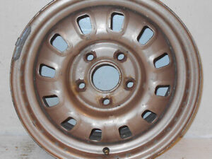 1968 1969 Mustang GT CS Mach 1 Torino Cougar Eliminator ORIG STYLED STEEL WHEEL
