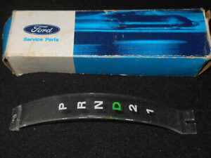 1969 1970 Mustang GT Mach 1 Grande Shelby Cougar Xr7 NOS A/T TRANS SELECTOR DIAL