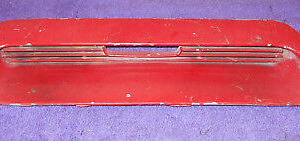 1967 1968 Mustang Fastback GT GTA Coupe ORIG HOOD RH TURN SIGNAL INSERT + GRILLE
