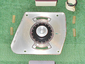 1969 Fairlane Torino 500 Cobra GT Ranchero ORIG ALTERNATOR OIL LIGHT GAUGE FACE