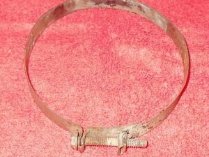 1966 1967 Ford Mustang Fairlane Cougar ORIG Wittek THERMACTOR AIR CLEANER CLAMP
