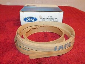 1978 1979 1980 Ford Fiesta Mk1 NOS GOLD BODY SIDE CENTER COLOR STRIPE KIT