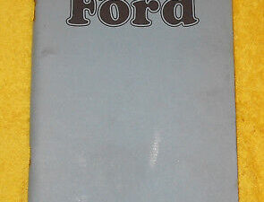 1974 Ford Custom Galaxie 500 LTD Brougham Country Squire ORIGINAL OWNER'S MANUAL