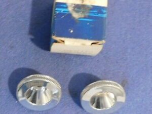 1968-1971 Mustang Galaxie Fairlane Cougar Montego NOS HANG-ON STEREO KNOB DISCS