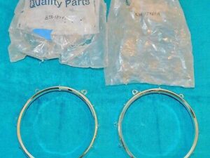 1957 Ford Car Thunderbird 1958 SD Ranchero NOS REAR TAIL LAMP LENS BEZEL SLEEVES