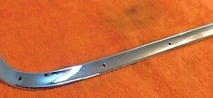1964 1965 1966 Mustang Gt ORIG CONVERTIBLE TOP WELL BOOT RH CHROME TRIM MOLDING