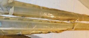 1975-1980 Ford Granada Monarch 2-Door NOS SILVER VINYL LH&RH DOOR TRIM MOULDINGS