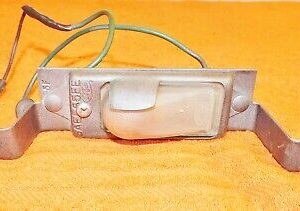 1965 1966 Mustang Fastback Coupe Convert GT Shelby ORIG REAR LICENSE PLATE LIGHT