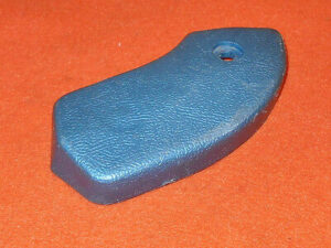 1964 1/2 Mustang Fastback Coupe Convertible ORIG RH BLUE BUCKET SEAT HINGE COVER