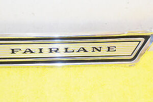 1967 Ford Fairlane 500 XL Hardtop Convertible ORIG RH FRONT FENDER TRIM MOLDING