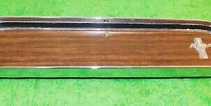 1965 Mustang Fastback GT Coupe Convertible ORIG DELUXE WOOD GRAIN GLOVE BOX DOOR