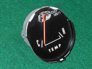 1965 1966 Mustang Convertible Coupe Fastback GT Shelby ORIG DASH TEMP GAUGE