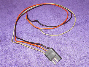1965 1966 Mustang Fastback Cpe Convert GT Shelby ORIG V8 ALTERNATOR WIRING PLUG