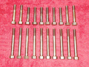 1968-73 Ford Mustang Fairlane Torino Mercury Comet ORIG 302 CYLINDER HEAD BOLTS