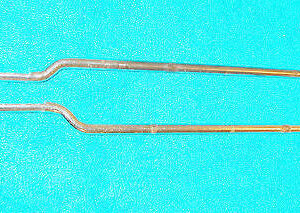 1964 1/2 1965 1966 Mustang Convertible Gt ORIG LH+RH CONVERTIBLE SUN VISOR RODS