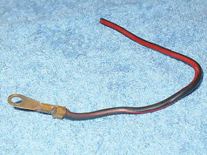 1967 1968 Mustang Fastback GT GT-A Coupe ORIG TACH ALTERNATOR GROUND WIRING PLUG