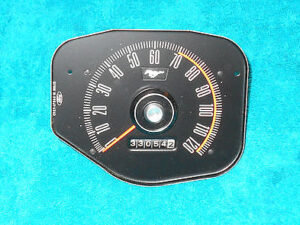 1969 1970 Mustang Fastback Boss Coupe Convertible ORIG DASH SPEEDOMETER GAUGE