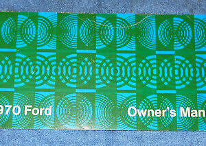 1970 Ford Custom Galaxie 500 XL LTD Brougham Country Sedan ORIG OWNER'S MANUAL