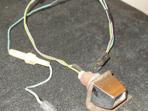 1967 Mustang Fastback Coupe GT Conv Shelby ORIG DELUXE SEAT BELT REMINDER LIGHT