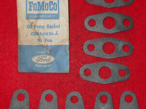 1960-1972 Mustang Falcon Bronco Maverick Comet NOS 170 200 OIL PUMP GASKET (1)