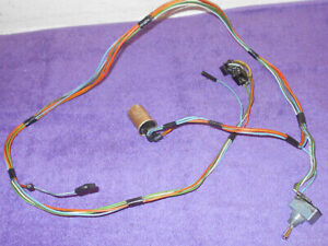 1966 Mustang Fastback Coupe Conv GT Shelby ORIG EMERGENCY FLASHER SWITCH WIRING
