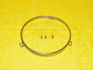 1966 1967 1968 1969 70 Falcon Coupe Sedan Wagon Futura ORIG HEAD LIGHT TRIM RING