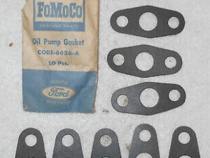 1960-1972 Ford Mustang Falcon Bronco Mercury Comet NOS 170 200 OIL PUMP GASKET 1