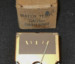 1941 Ford Super Deluxe Passenger Car NOS ORIGINAL WATER TEMP GAUGE DASH UNIT