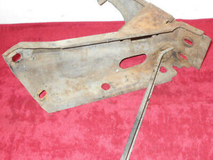 1966-1968 Lincoln Continental Sedan Cp Convertible ORIG FRONT BUMPER LH BRACKETS