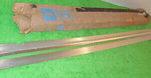 1966 1967 Mercury Commuter Colony Park Wagon NOS LOWER BACK FINISH PANEL MOLDING