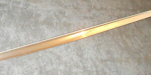 1949 1950 Ford Custom Deluxe 4 Door LH QUARTER LOWER TRIM MOLDING Show Polished