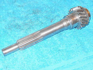 1966 1967 Ford Mustang Fairlane Falcon 200 6 CYL 3-SPEED 2.77 TRANS INPUT SHAFT