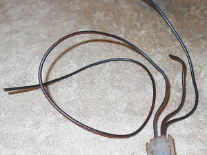 1968 Mustang Fastback Coupe GT Convertible DASH LH TRUNK TAIL LIGHT WIRING PLUG
