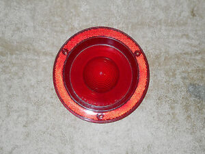 1960 1961 Falcon Coupe Sedan Station Wagon ORIG NOS REAR TAIL LIGHT LAMP LENS