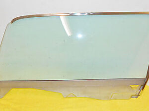 1964.5 1965 1966 Mustang Coupe GT Sprint ORIGINAL SUN-X TINTED DS LH DOOR WINDOW
