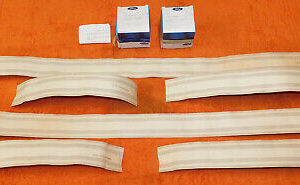 1965 1966 Mustang GT Fastback Coupe Convertible NOS WHITE LOWER BODY STRIPE KITS