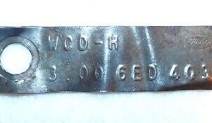 1966 Ford Thunderbird Landau Convertible ORIG 28-Spline 9" REAR END ID TAG 3.00