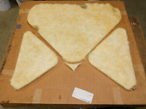 1966 Ford Thunderbird Hdtp Landau Convertible NOS HOOD FIBERGLASS PAD INSULATORS