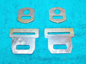 1968 1969 Mustang GT Mach 1 Boss Shelby Cougar Xr7 ORIG SEAT BELT LATCH BRACKETS